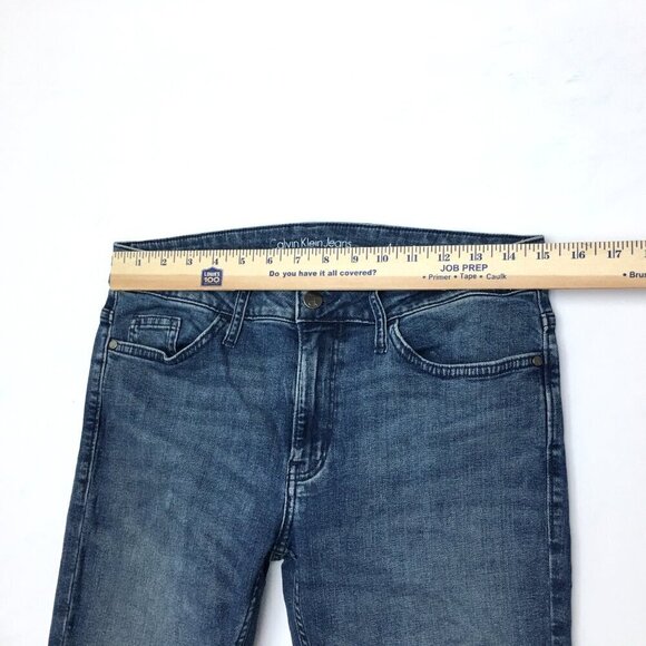 Calvin Klein Jeans Women's Slim Boyfriend Stretch Medium Wash size 4 length 28" - Picture 4 of 8